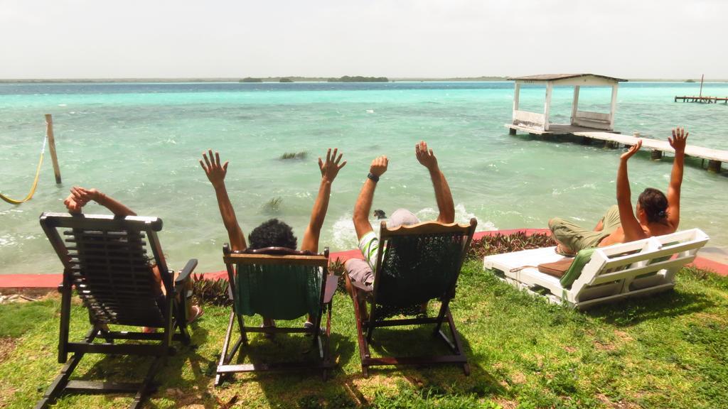 Bacalar Casa Lahar Hostel Kültér fotó
