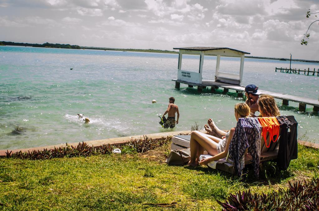 Bacalar Casa Lahar Hostel Kültér fotó