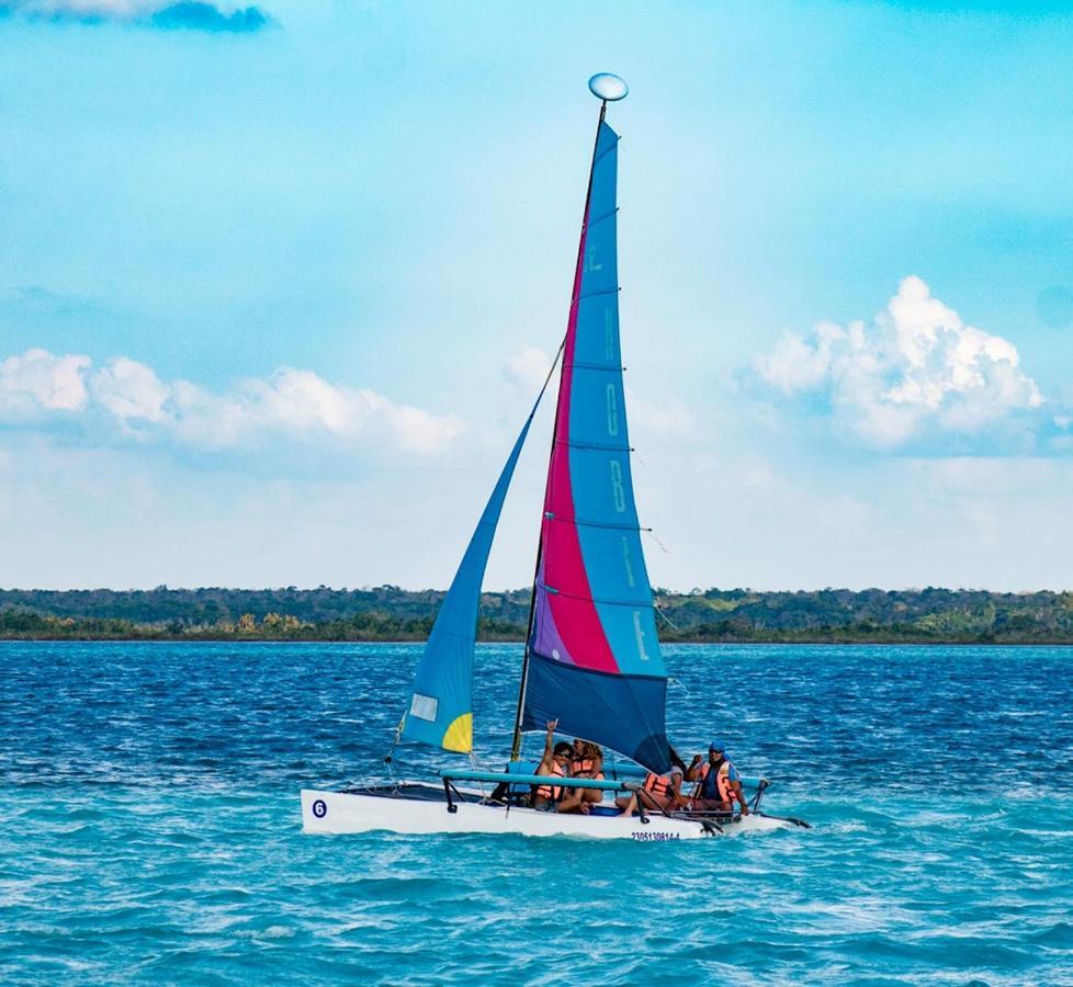 Bacalar Casa Lahar Hostel Kültér fotó