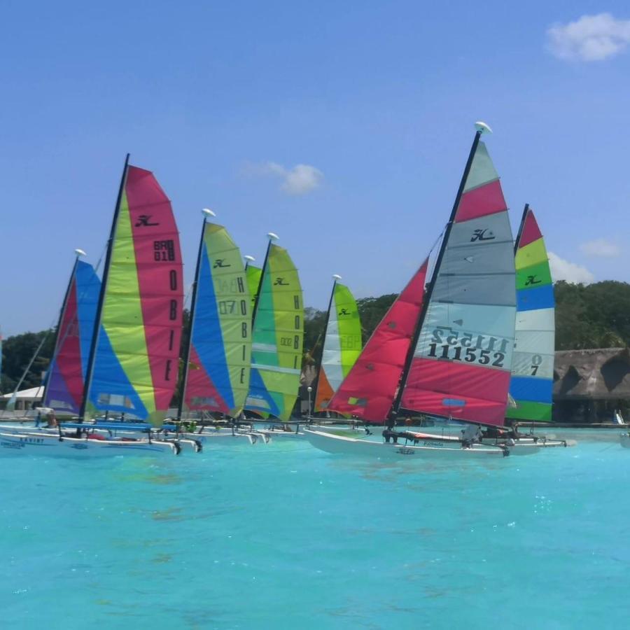 Bacalar Casa Lahar Hostel Kültér fotó